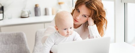 Home office a mateřství: Jak skloubit rodičovské povinnosti a práci z domova?